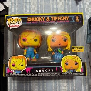 Funko Pop! Chucky & Tiffany Figures - Multicolor
